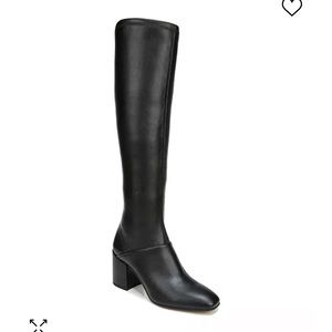 Franco Sarto Tribute Black Knee High Boots